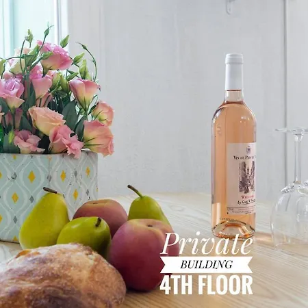 Apartament Private Building, 4 Apts, Unique At Nice- Old Town *
